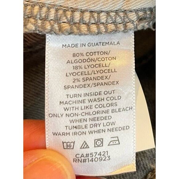 Loft Skinny High Rise Curvy Gray Jeans Size 28 NWT RN#140923 - Picture 9 of 9